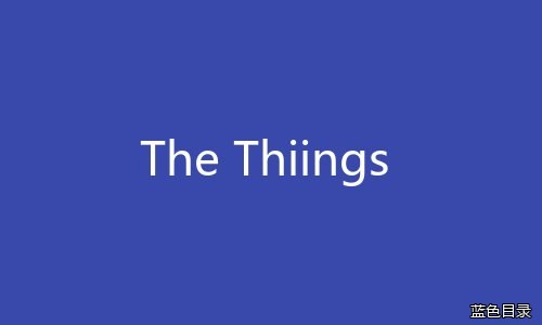 The Thiings Collection